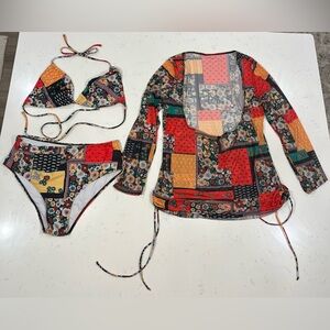 Bikini & Cover-Up Set, Women’s 2XL